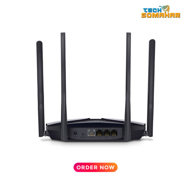 Mercusys MR80X v2.20 AX3000 Dual-Band Wi-Fi 6 Gigabit Router - Image 3