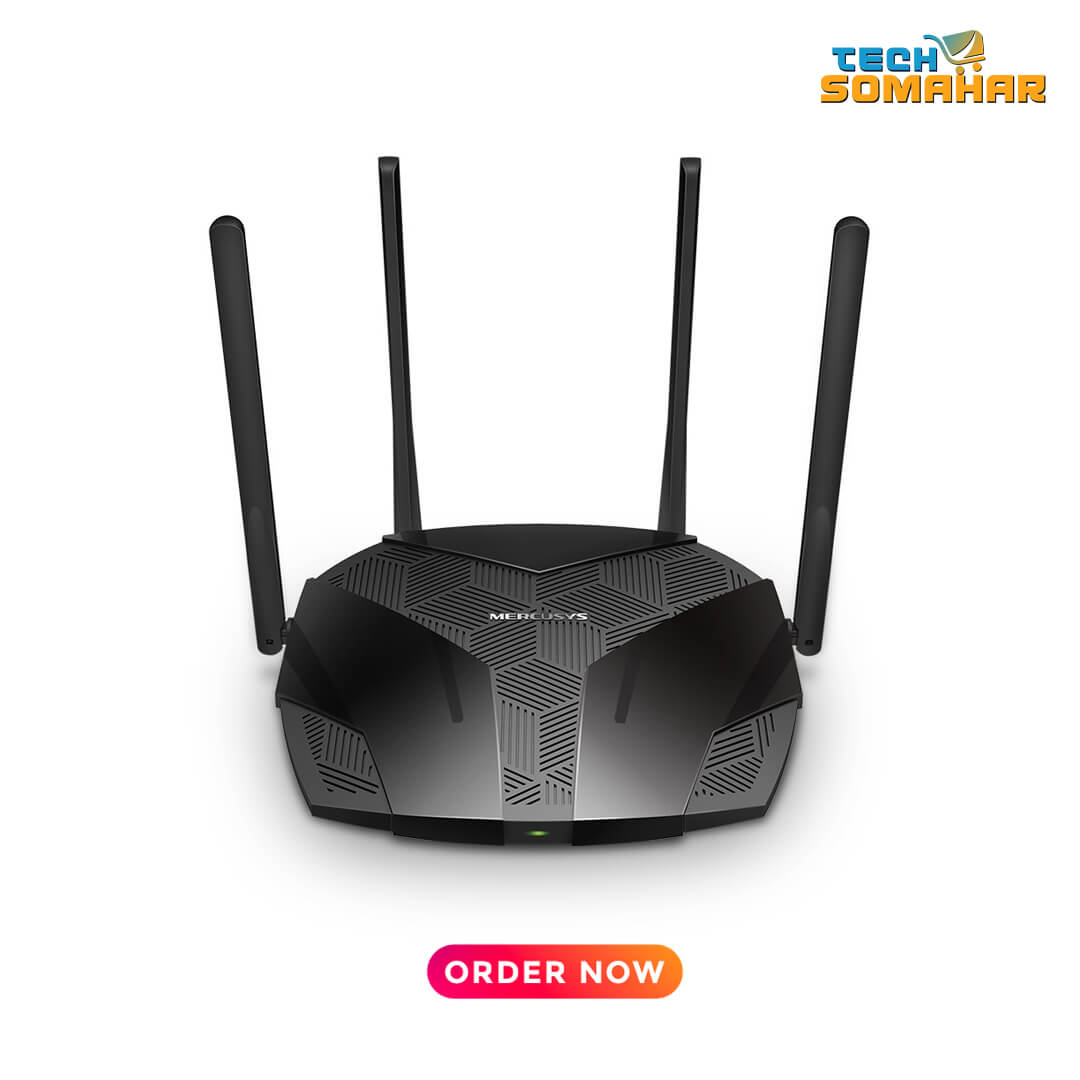Mercusys MR80X v2.20 AX3000 Dual-Band Wi-Fi 6 Gigabit Router - Image 4