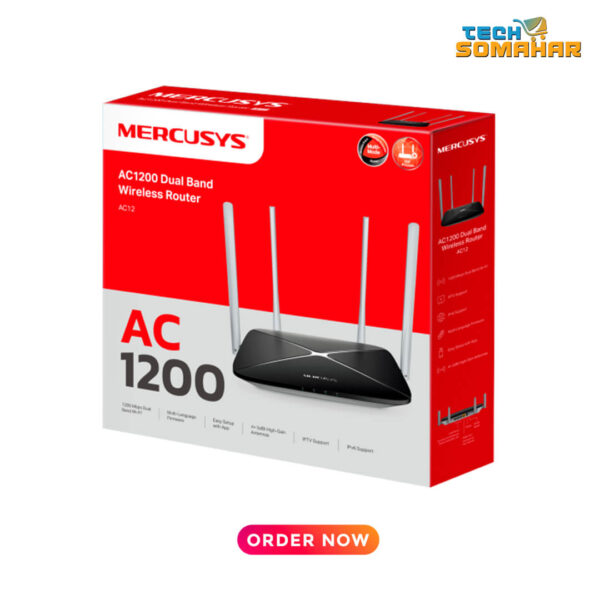 Mercusys AC12 AC1200 Dual Band WiFi Router - Image 2