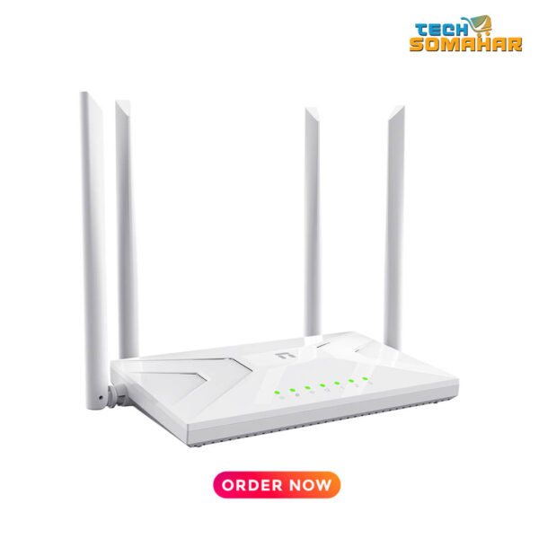 Netis NC21 AC1200 Dual Band 4 Antenna Mesh Router - Image 3