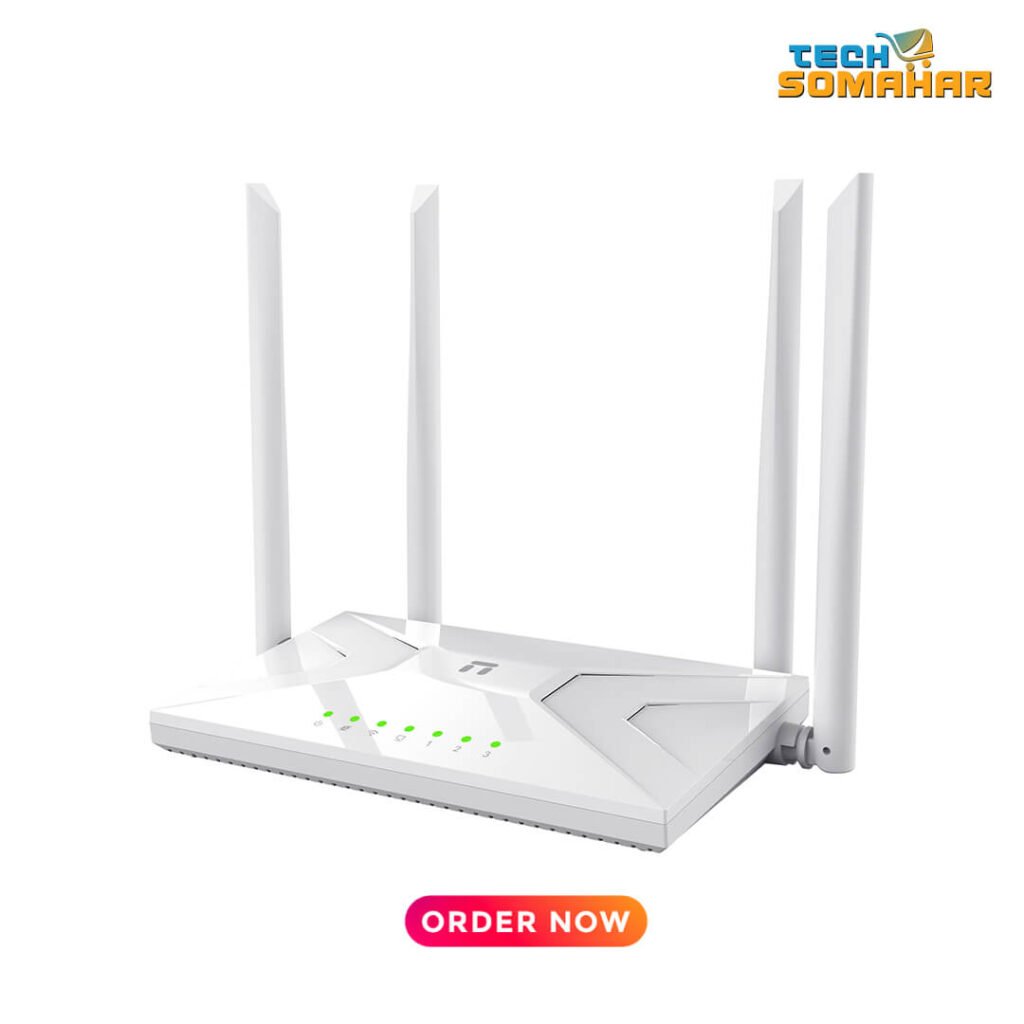 Netis NC21 AC1200 Dual Band 4 Antenna Mesh Router – Tech Somahar