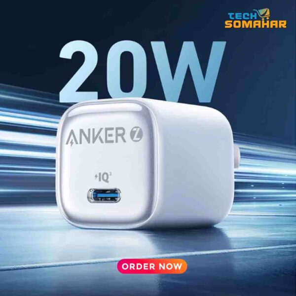 Anker Zolo 20W IQ3 PD3.0 Type-C Charger Adapter - Image 2