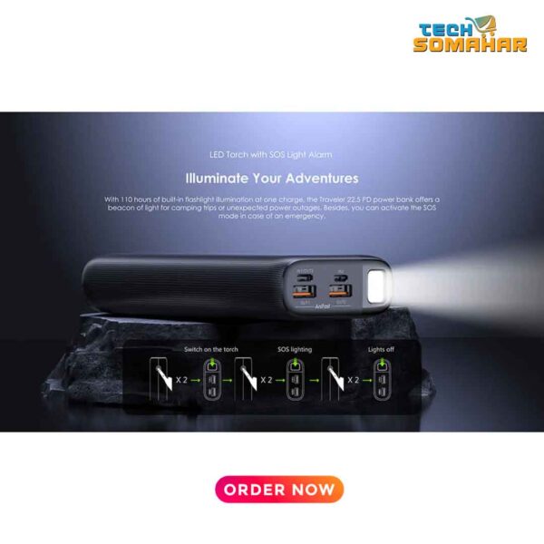 Oraimo Traveler 22.5 PD 20000mAh Power Bank - Image 4