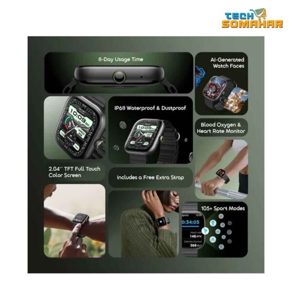 Oraimo Watch 6 Smart Watch - Image 4