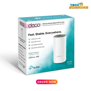 TP-Link Deco E4 AC1200 Dual-Band Mesh Router (1 Pack)