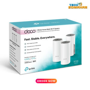 TP-Link Deco E4 AC1200 Dual-Band Mesh Router (3 Pack)