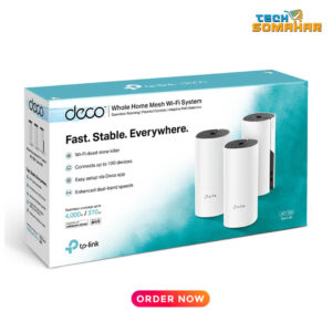 TP-Link Deco M4 AC1200 Dual-Band Mesh Router (3 Pack)