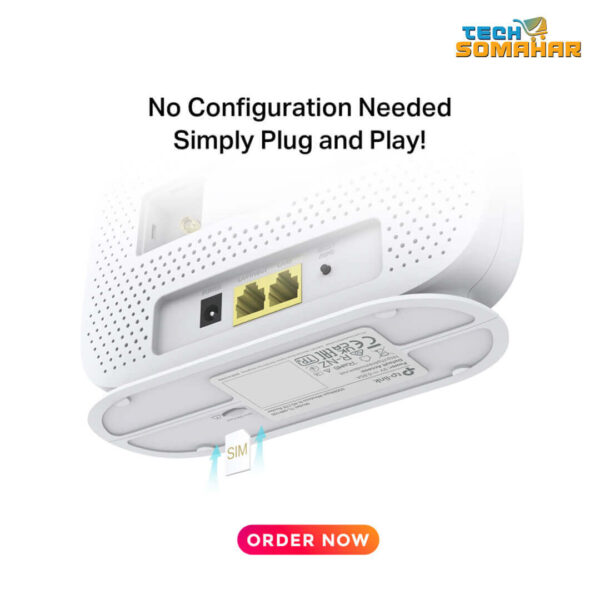 TP-Link TL-MR105 300Mbps 4G LTE Router - Image 3