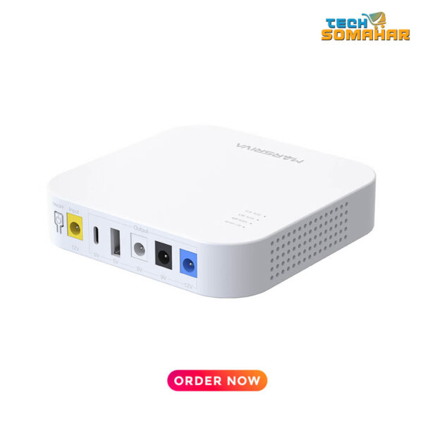 MARSRIVA KP4 10000mAh Smart Mini DC UPS for Router
