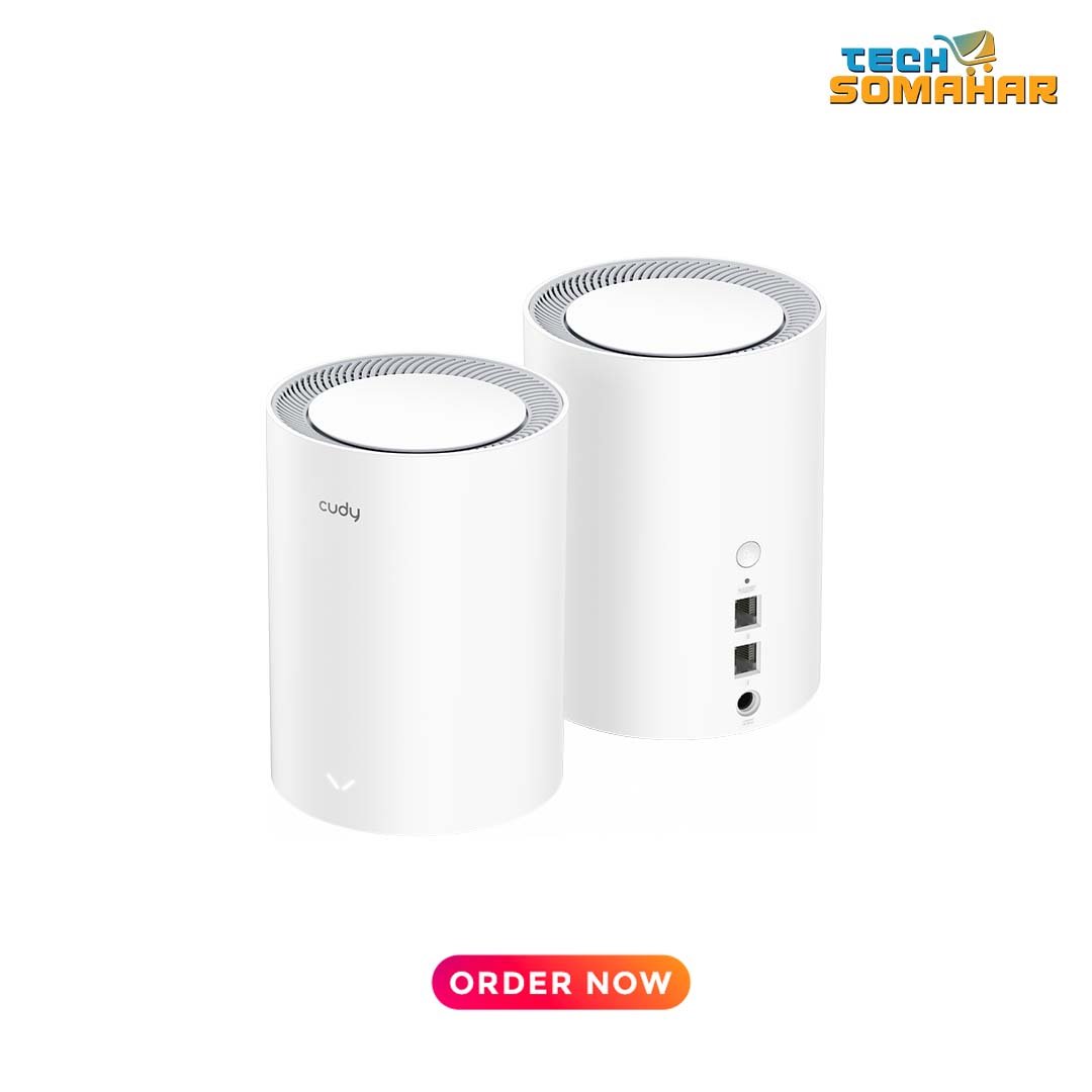 Cudy M3000 AX3000 v2.0 Dual Band Wi-Fi 6 Mesh Router (2 Pack) - Image 2