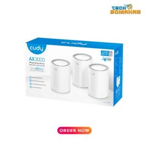The Cudy M3000 2.0 is a dual-band Wi-Fi 6 system offering fast speeds and great coverage.