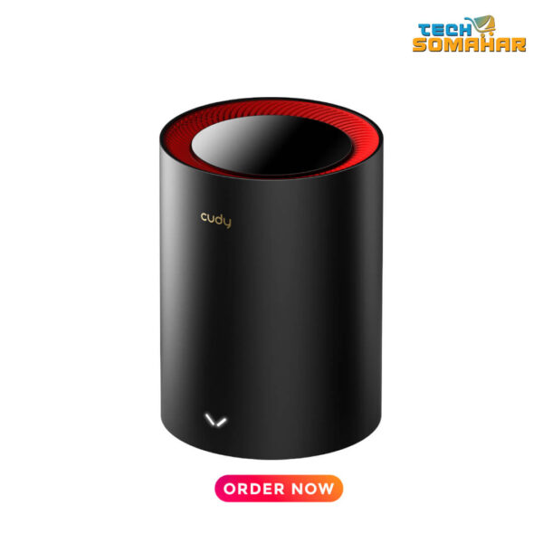 Cudy M3000 AX3000 2.5G Dual Band Wi-Fi 6 Mesh Router (2 Pack) - Image 2