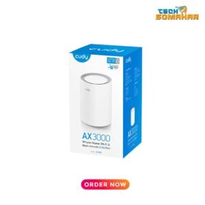 The Cudy M3000 2.0 is a dual-band Wi-Fi 6 system offering fast speeds and great coverage.