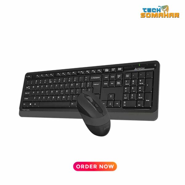 A4TECH FG1010 Wireless Keyboard Mouse Combo with Bangla - Image 3