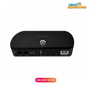PC Power PCMU1018LED 10400mAh Router Mini UPS