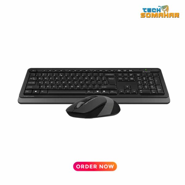 A4TECH FG1010 Wireless Keyboard Mouse Combo with Bangla