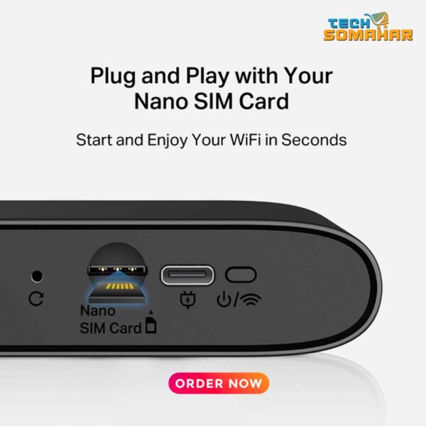 Mercusys MT110 4G LTE Mobile Wi-Fi Pocket Router - Image 2
