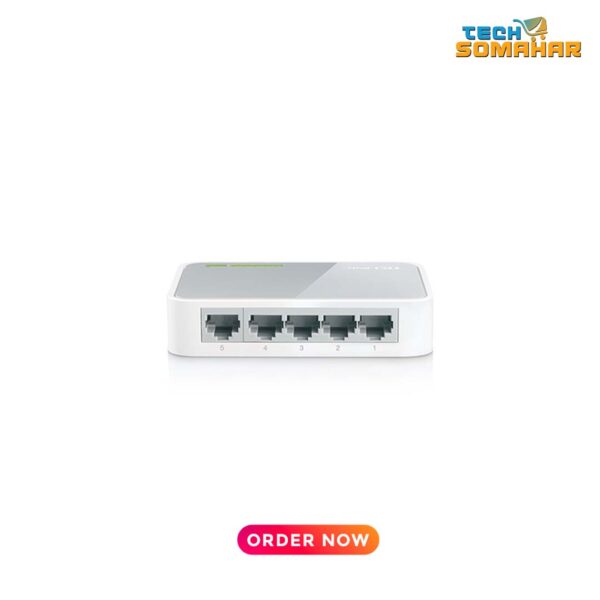 TP-Link TL-SF1005D 5-Port Non Gigabit Desktop Switch - Image 3