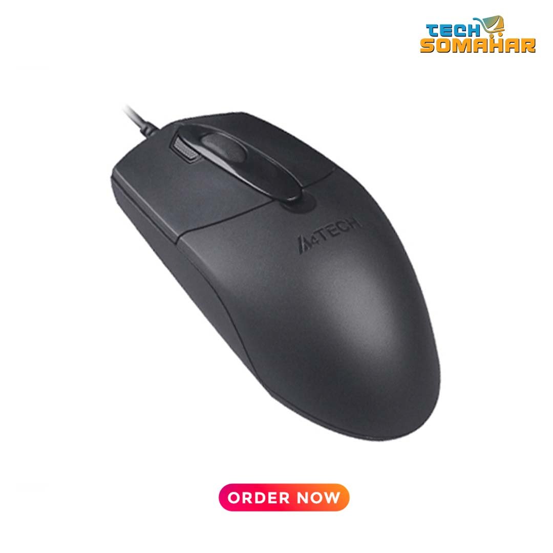 A4TECH OP-730D 2X Click Optical Wired Mouse - Image 2