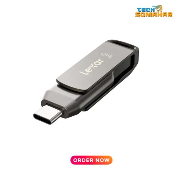 Lexar JumpDrive Dual Drive D400 USB 3.2 Type-C Pen Drive - Image 2