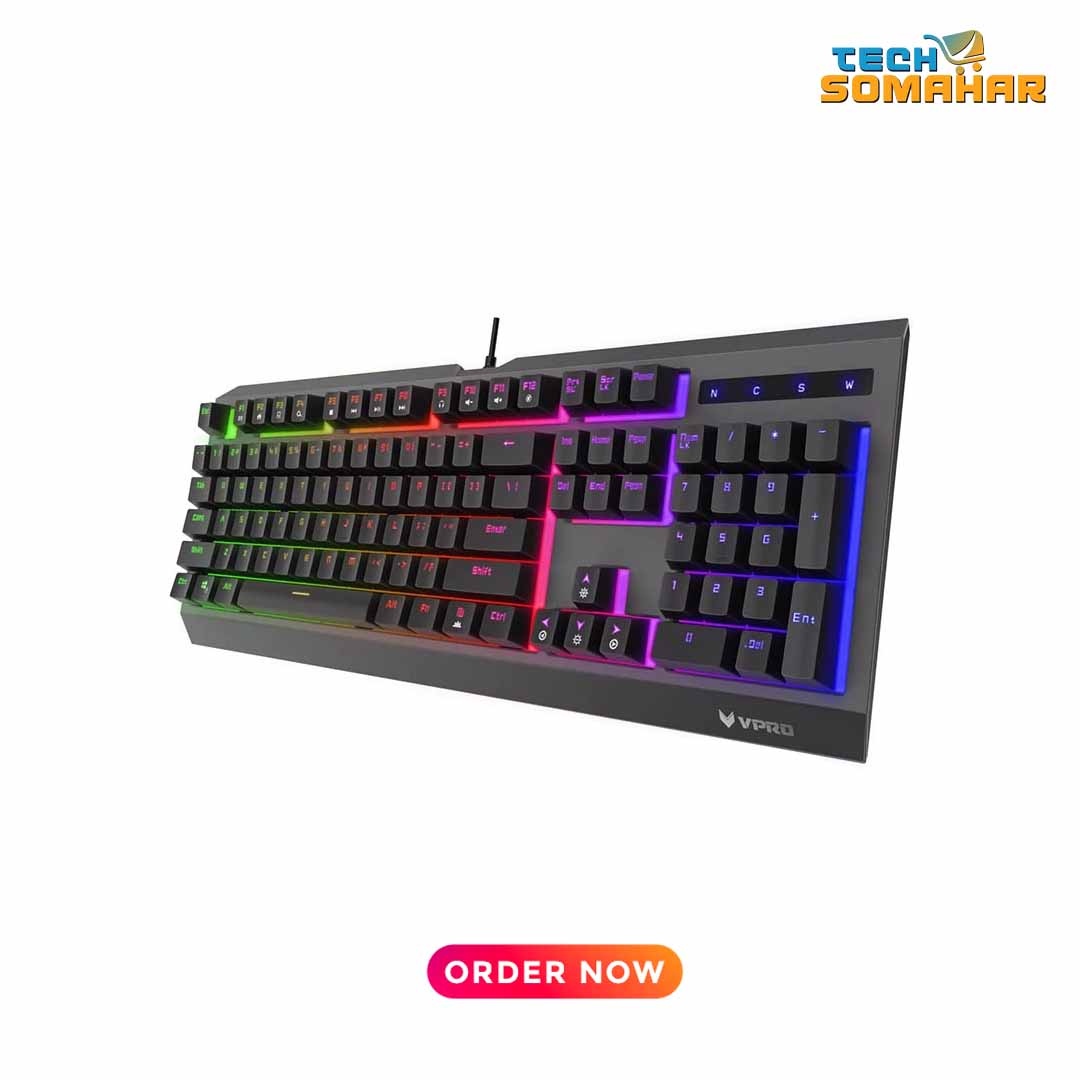 Rapoo V50S Wired Gaming Keyboard