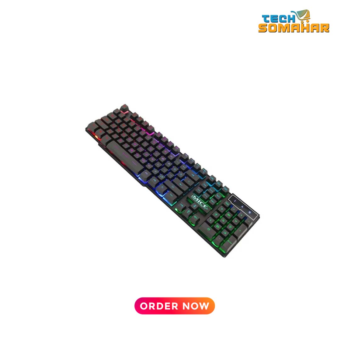 iMICE AK-600 Luminescent Wired Gaming Keyboard - Image 3