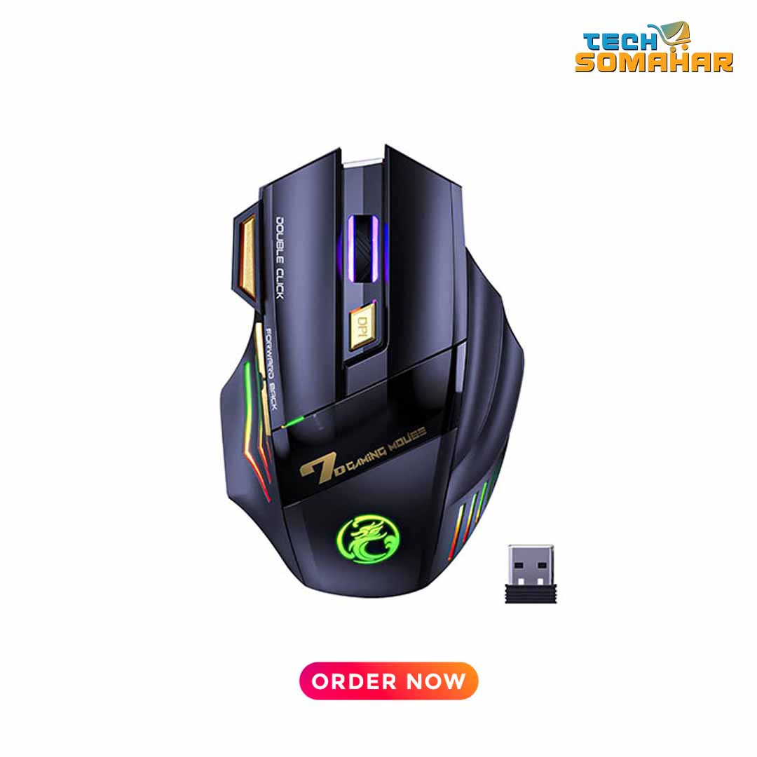 iMICE GW-X7 RGB Wireless Gaming Mouse
