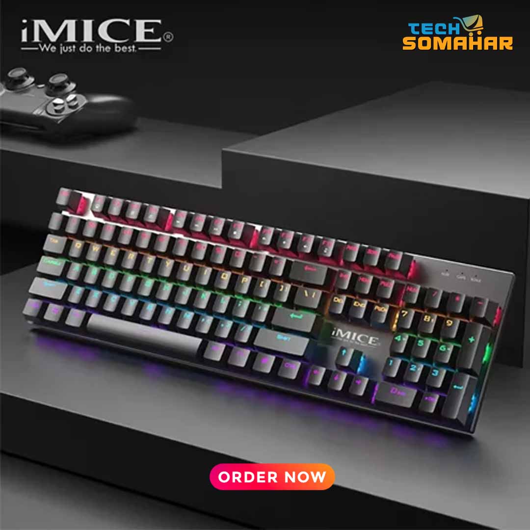 iMICE GK-600 Wired Gaming Mechanical Keyboard - Image 2