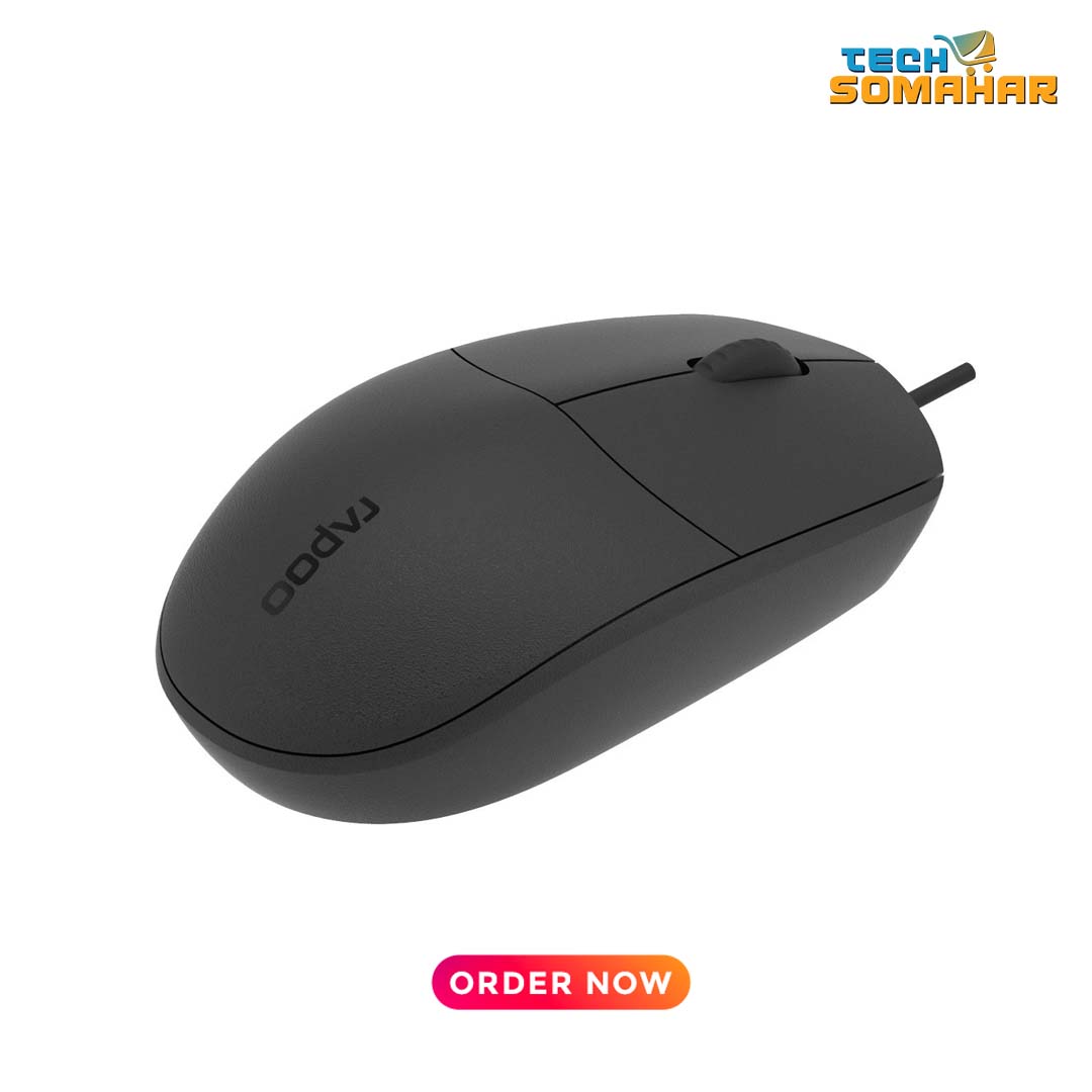 Rapoo N100 Wired Optical Mouse