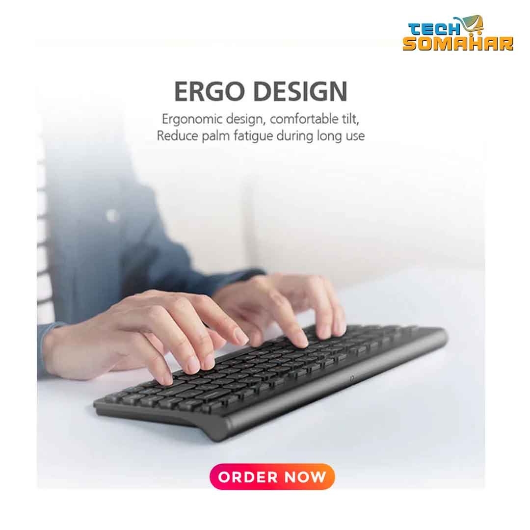 Micropack KM-228W iFREE MINI 2 Wireless Keyboard & Mouse Combo with Bangla - Image 3