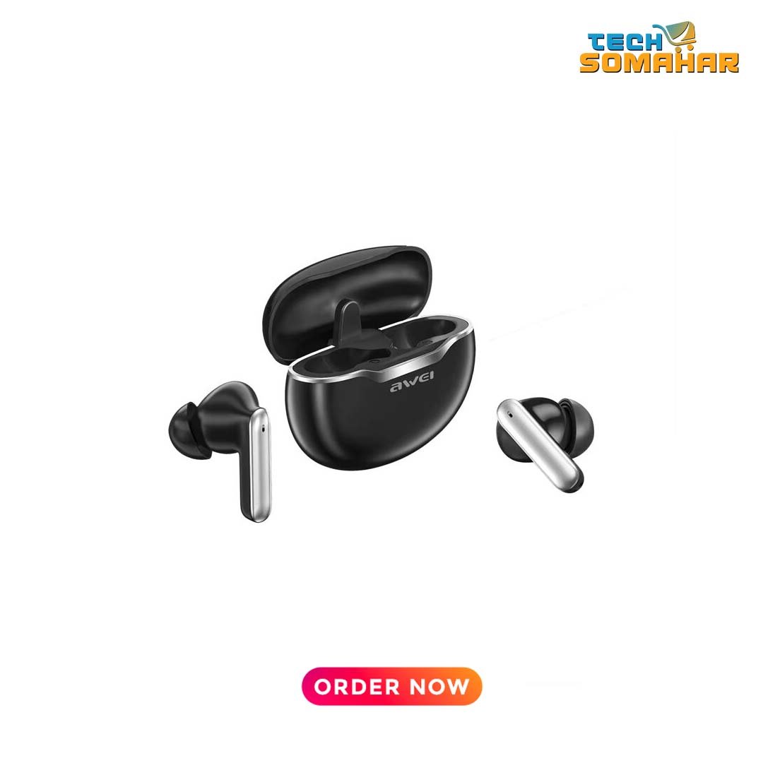 Awei T50 Wireless Bluetooth Earbuds - Image 2