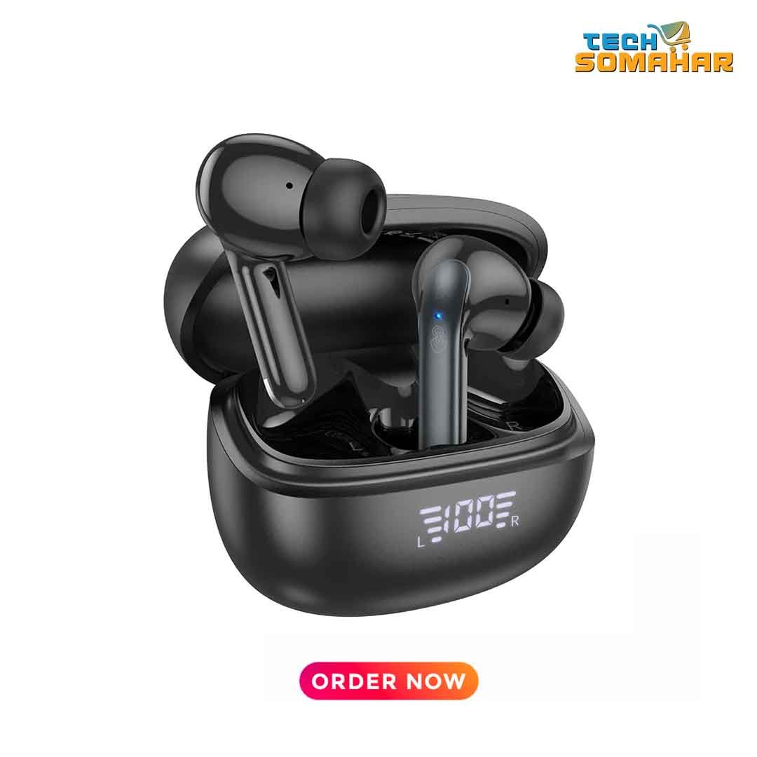 Hoco EQ5 ANC+ENC Earbuds - Image 3