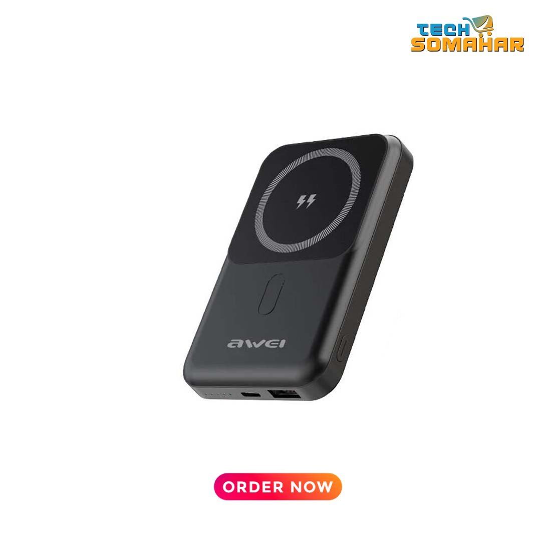 Awei P139K 10,000mAh 22.5W Magnetic Wireless Power Bank