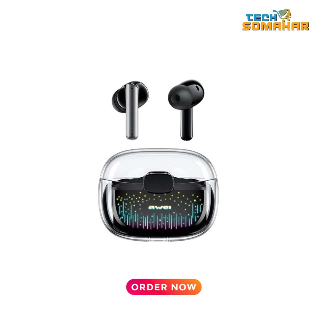 Awei T52 ANC+ENC Bluetooth Gaming Earbuds