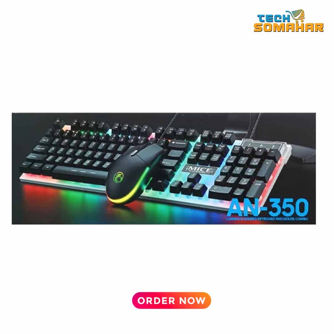 iMICE AN-350 Gaming Keyboard & Mouse Combo - Image 2