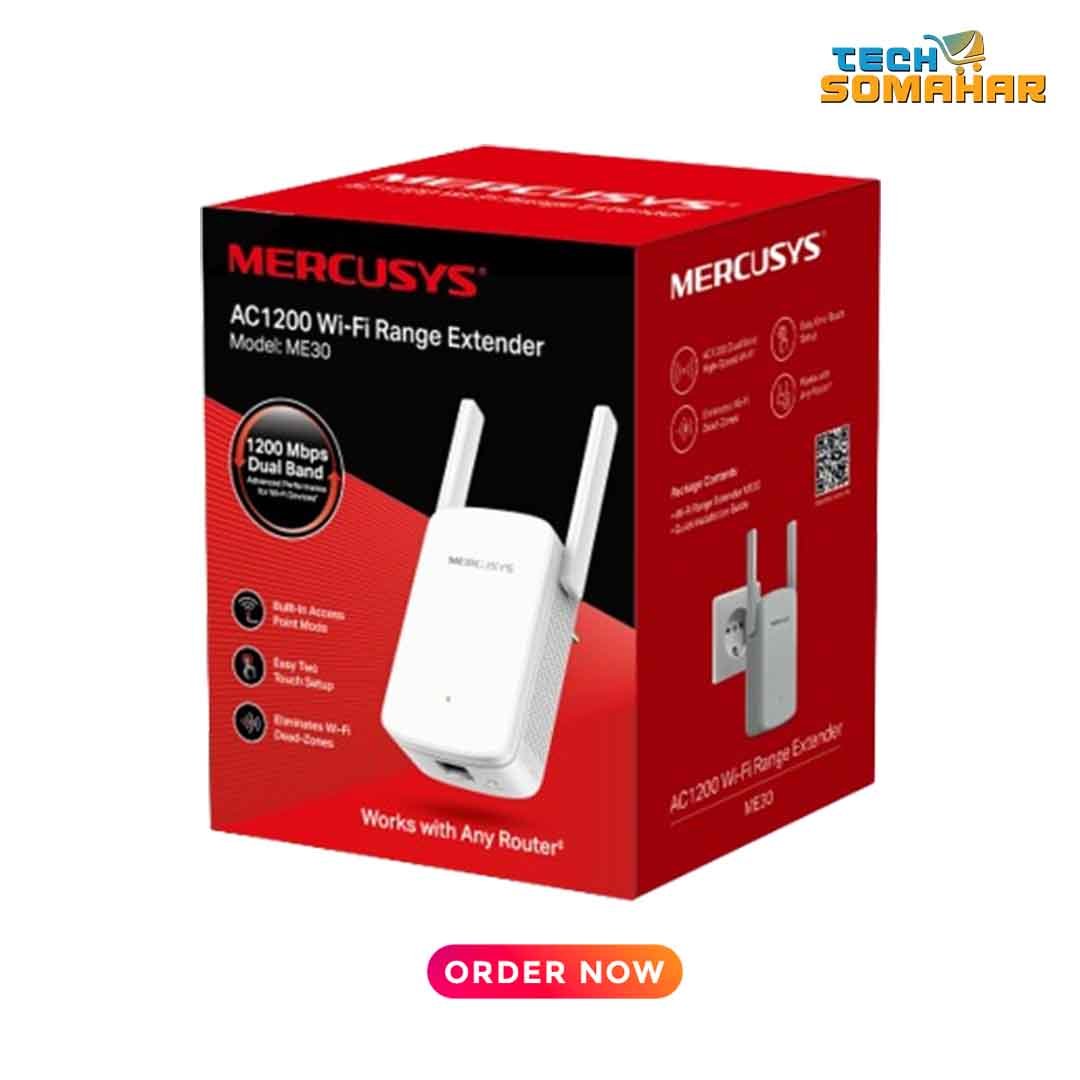 Mercusys ME30 AC1200 Wi-Fi Range Extender - Image 3
