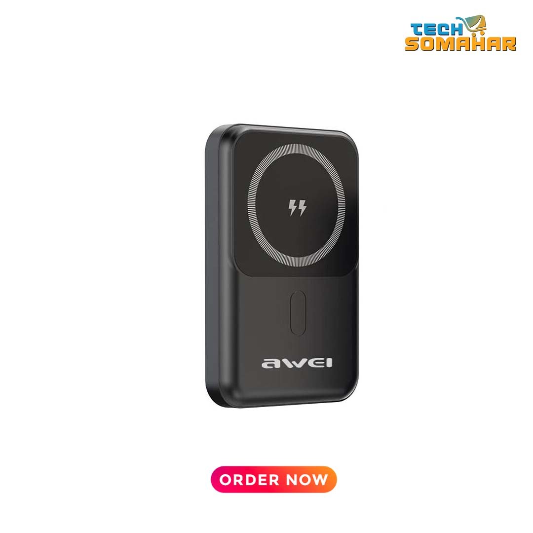 Awei P139K 10,000mAh 22.5W Magnetic Wireless Power Bank - Image 2