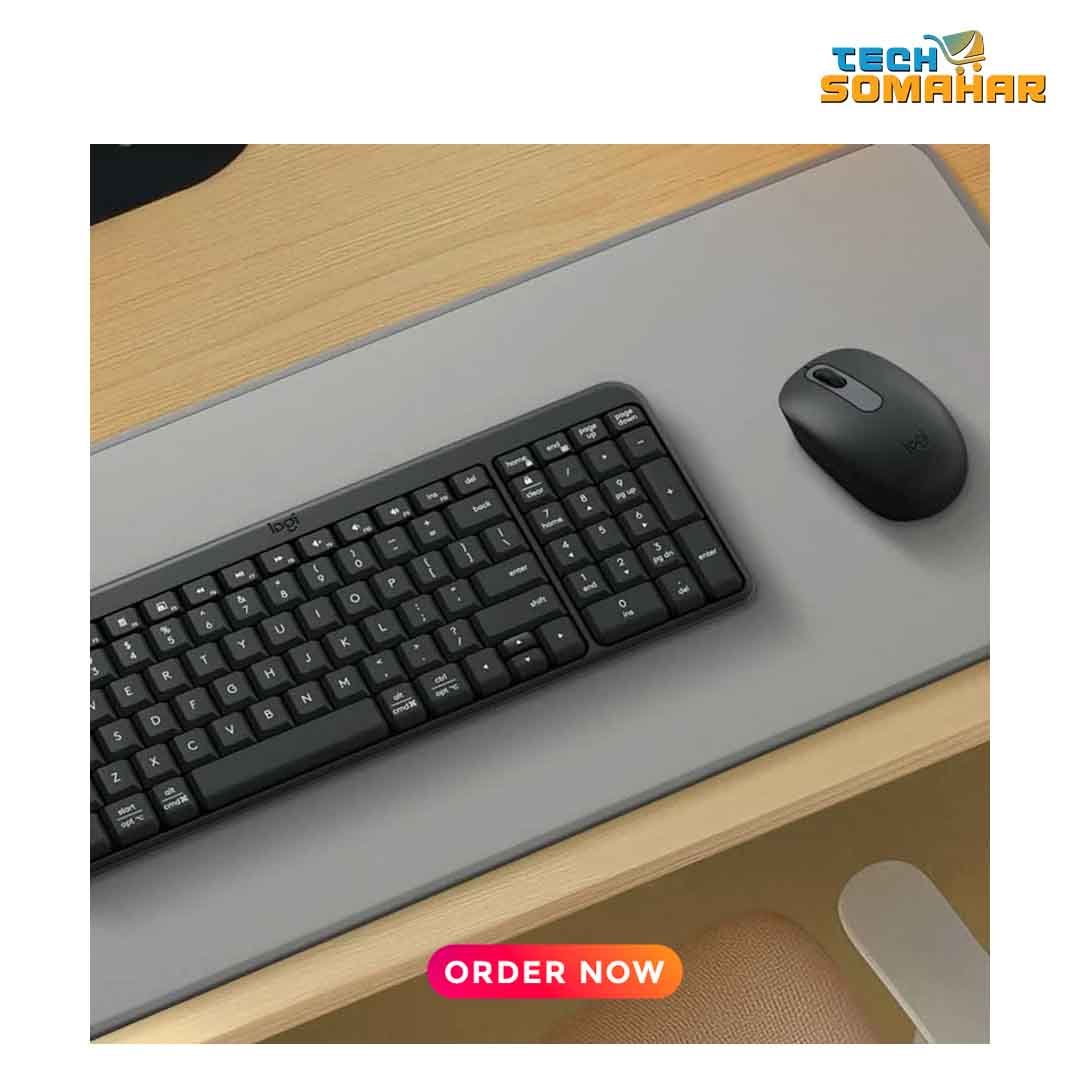 Logitech MK250 Wireless Keyboard Mouse Combo - Image 4