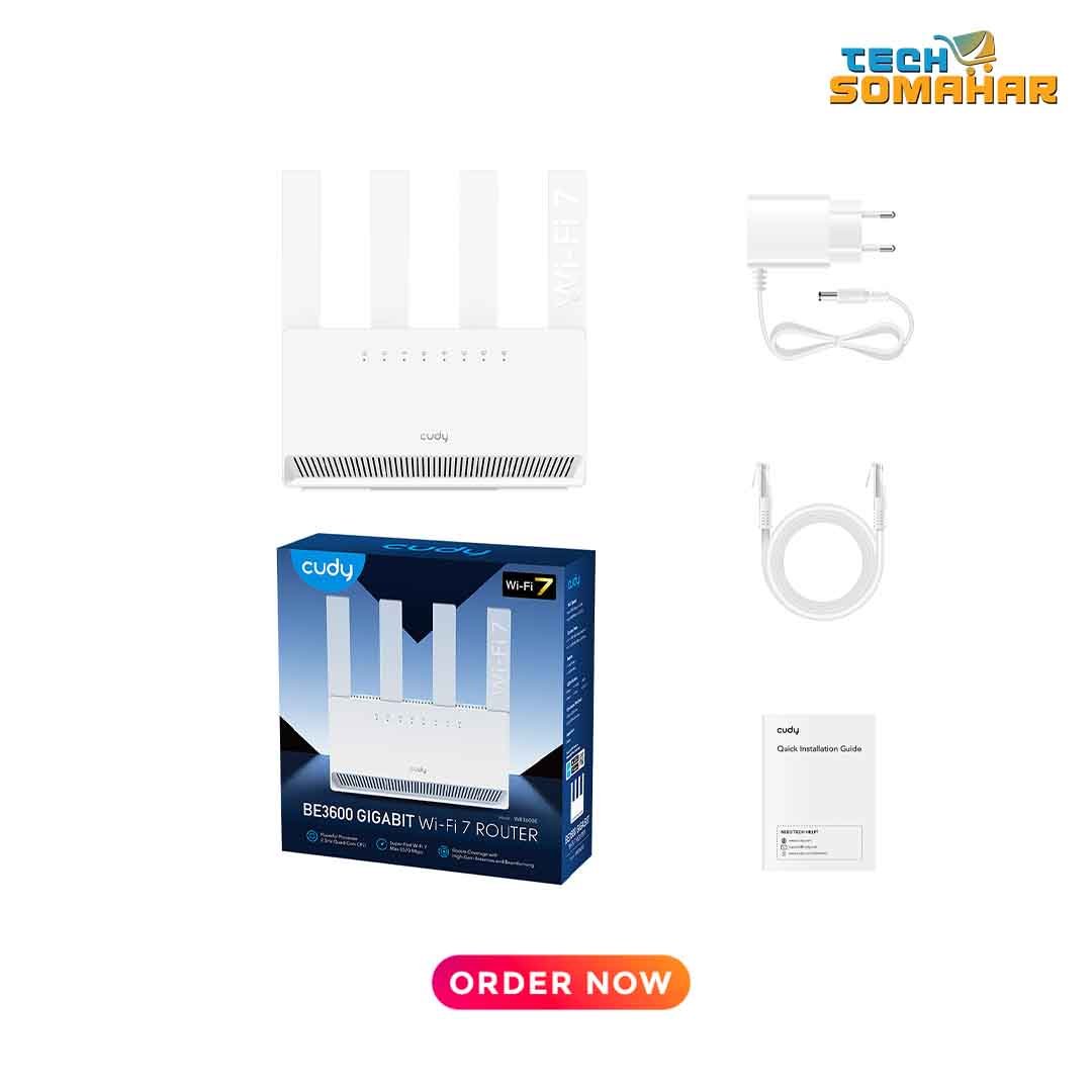 Cudy WR3600E BE3600 Wi-Fi 7 Mesh Router - Image 2