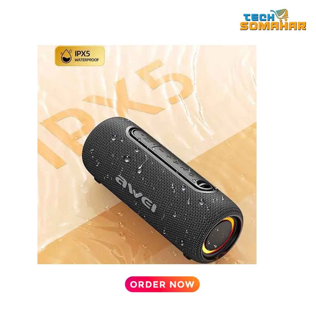 Awei KA8 Bluetooth Dual Speaker Stereo Speaker - Image 3