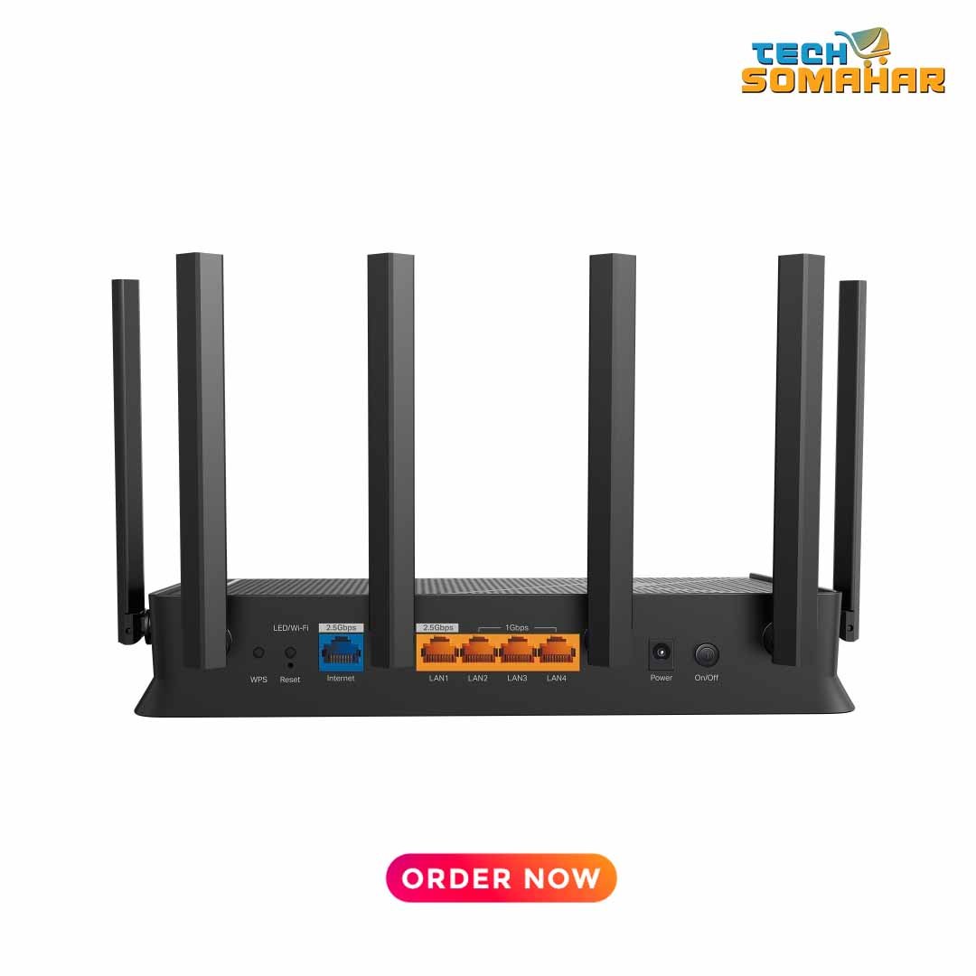 Tp Link Archer BE400 V1.0 6500MBPS WiFi 7 Router With USB Port - Image 3