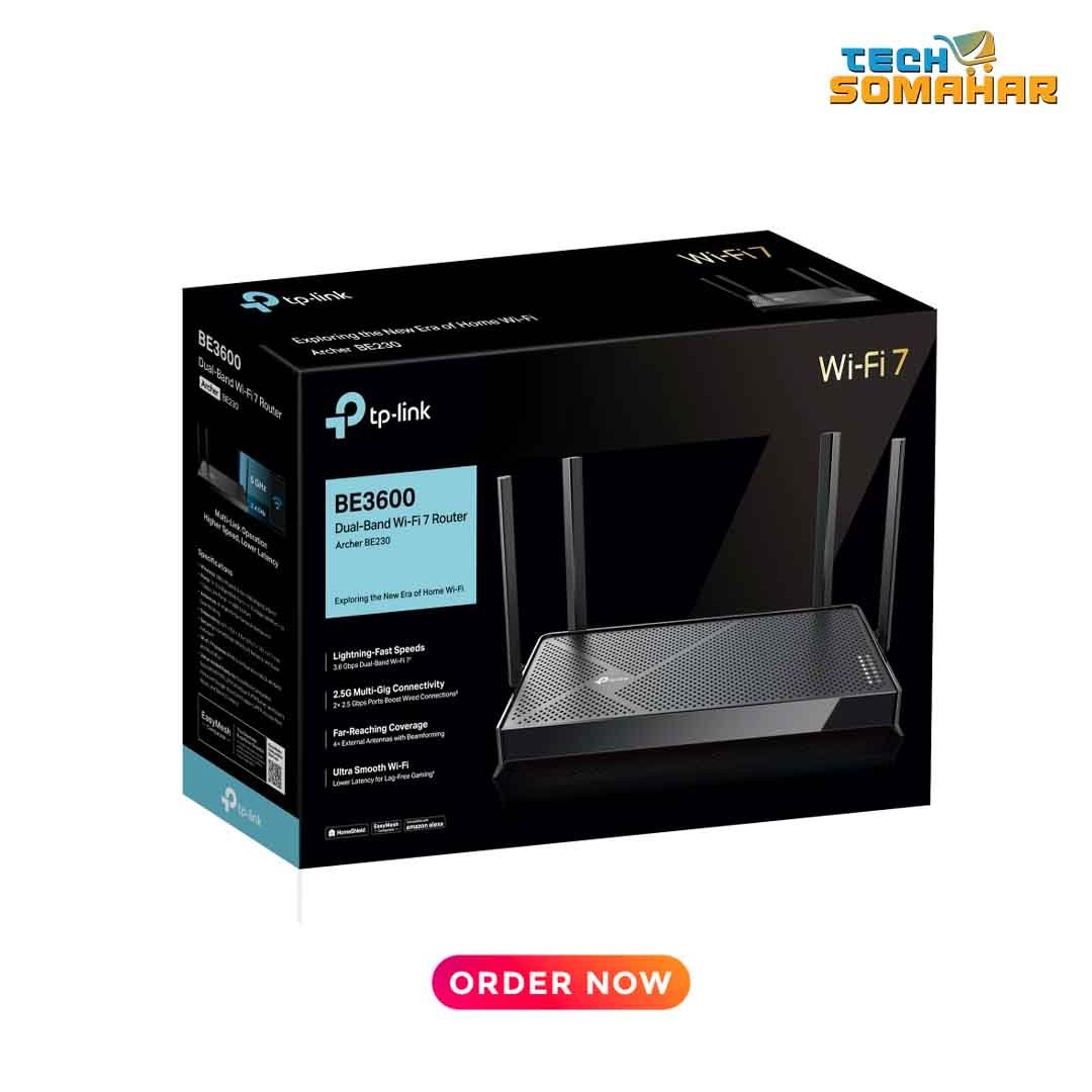 Tp Link Archer BE230 V2.0 Wi-Fi 7 Router With USB Port - Image 5
