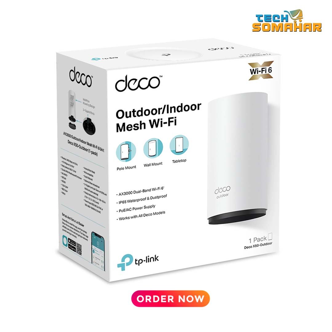TP-Link Deco X50 Outdoor V1.0 AX3000 Mesh Router (1 Pack) - Image 7
