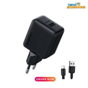 Oraimo Cannon 18s 18w Charger adapter with type c cable