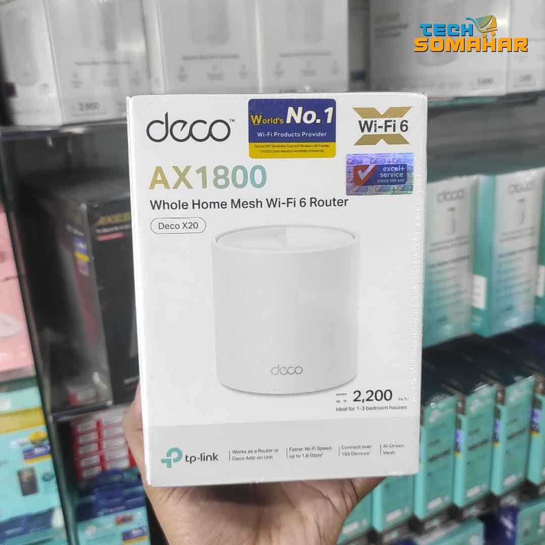 TP-Link Deco X20 AX1800 v5.0 Gigabit Mesh Router (1 Pack) - Image 4