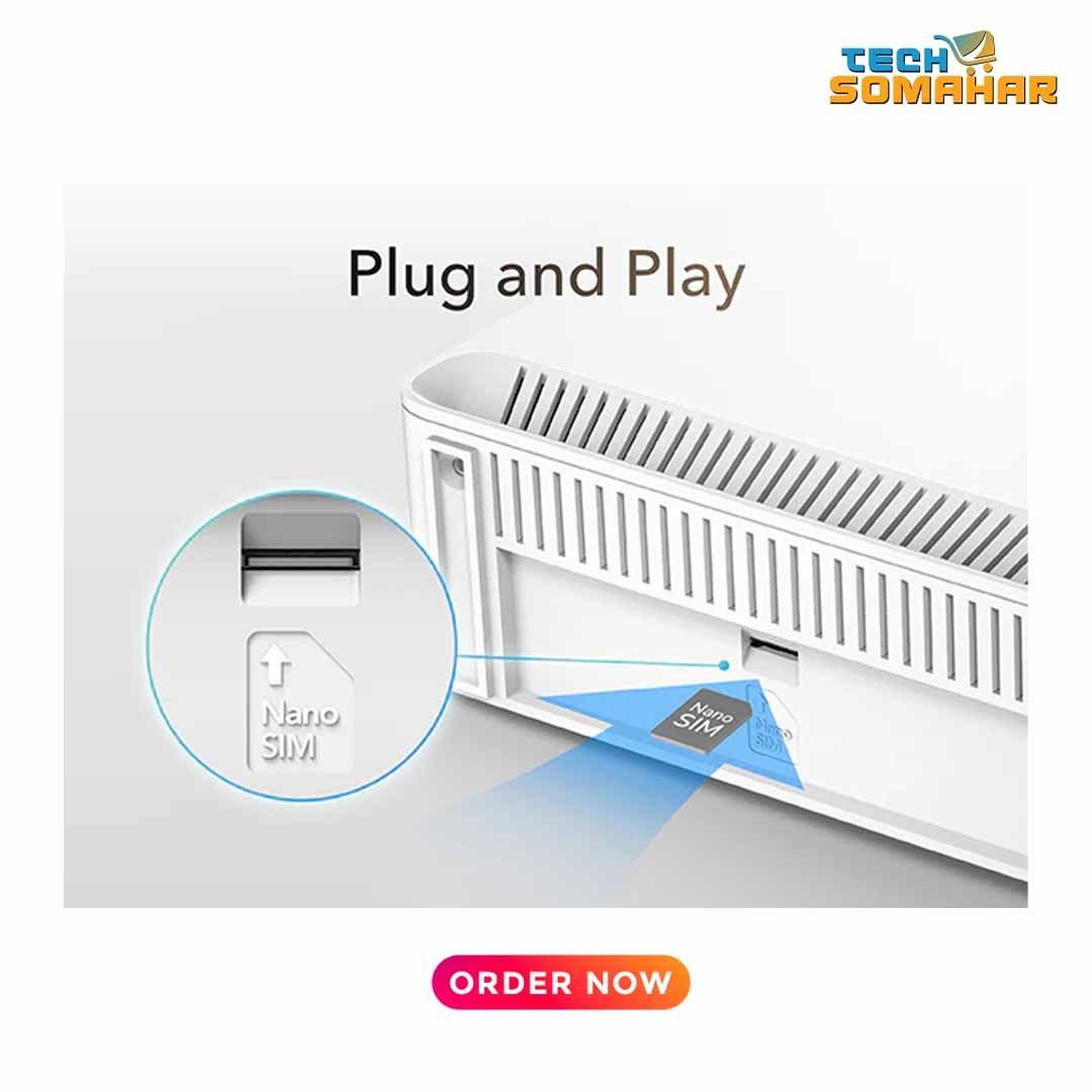 CUDY LT500E Dual-Band 4G Sim Wi-Fi Router - Image 4