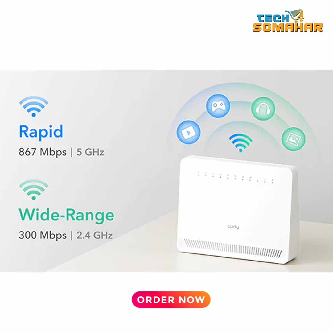 CUDY LT500E Dual-Band 4G Sim Wi-Fi Router - Image 5
