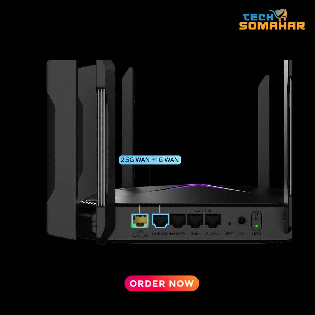 Ruijie RG-EW6000GX v1.10 AX6000 Gigabit WiFi 6 Router - Image 5