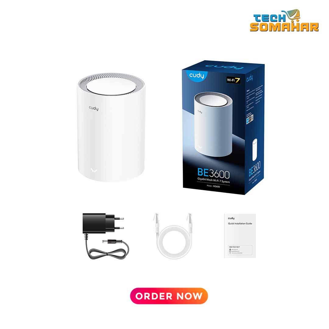 Cudy M3600 BE3600 WiFi7 Mesh Router (1 Pack) - Image 4