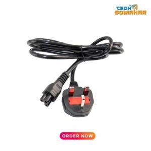 Original 3-Pin 1.5M Black Laptop Power Cable